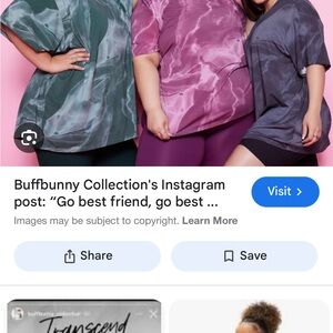 Buffbunny Transcend Tee Pink Size S (Oversized)